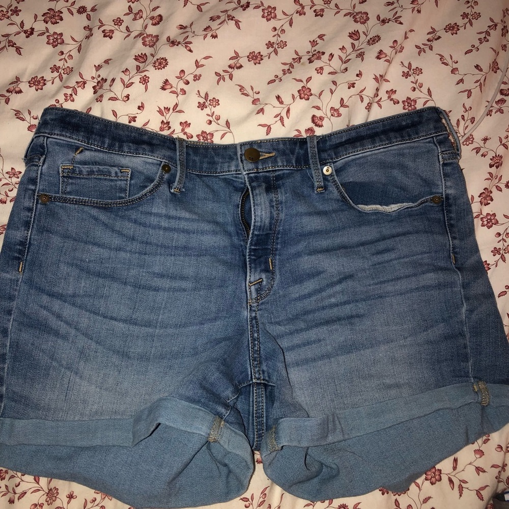 High waisted shorts